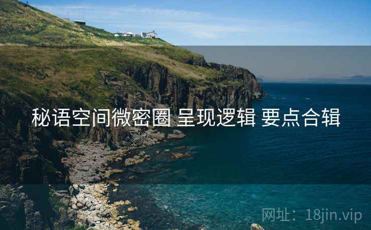 秘语空间微密圈 呈现逻辑 要点合辑