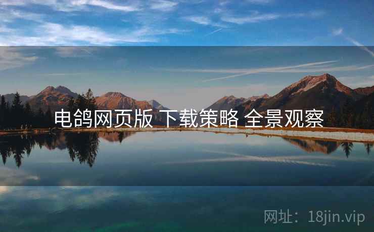 电鸽网页版 下载策略 全景观察