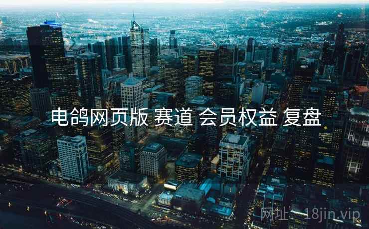 电鸽网页版 赛道 会员权益 复盘