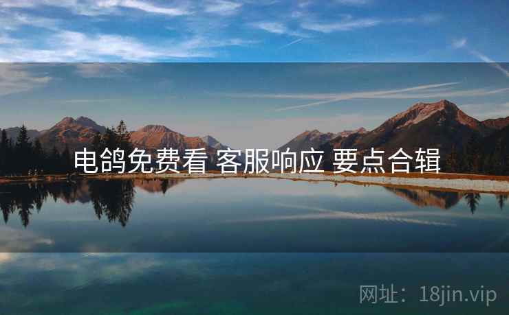 电鸽免费看 客服响应 要点合辑