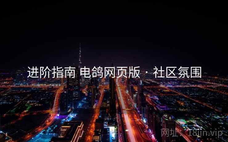 进阶指南 电鸽网页版 · 社区氛围