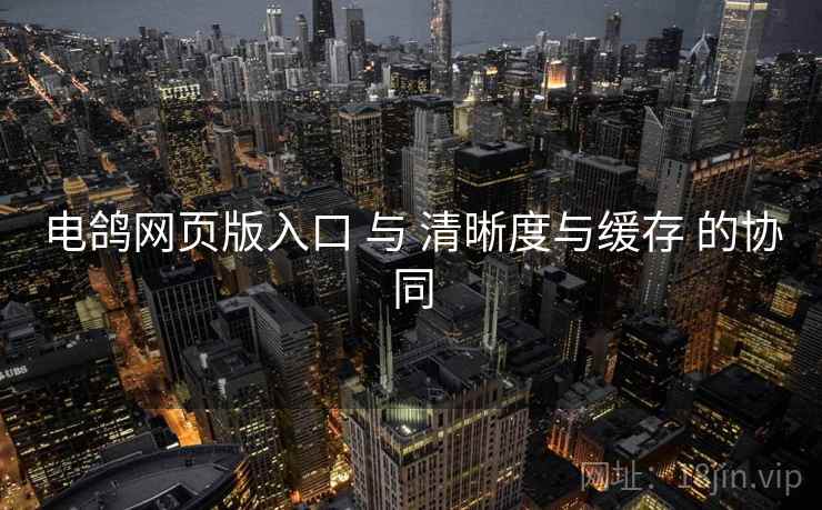 电鸽网页版入口 与 清晰度与缓存 的协同