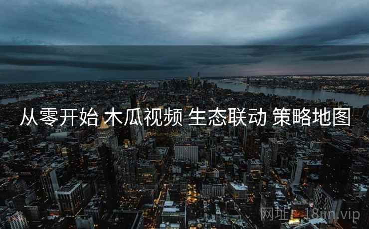 从零开始 木瓜视频 生态联动 策略地图