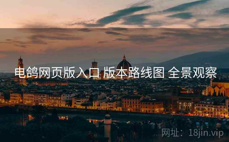 电鸽网页版入口 版本路线图 全景观察