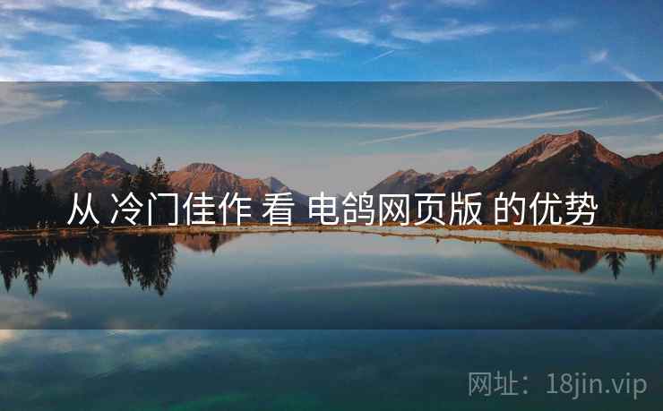 从 冷门佳作 看 电鸽网页版 的优势